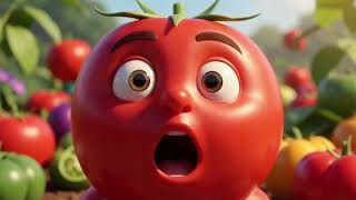 🍅 Domates Adam 🥔🌶️🧄🍆 Komik Sebzeler Şarkısı Çocuk Şarkıları Eğlenceli Çizgi Film