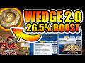 26 5 Boost Wedge 2 0 Is Here Rise Of Kingdoms 26 5 Boost Wedge 2 0 Is Here Rise Of Kingdoms