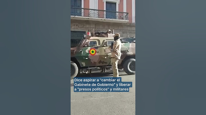 Intento de golpe de Estado en Bolivia