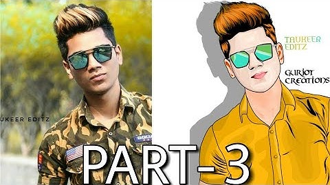 PART - 3 || Professional VECTOR ARTWORK IN INFINITE DESIGN || CARTOON IMAGE EDITING || VECTOR ART