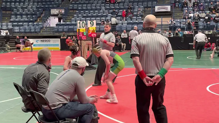 Grayson Woodcock vs Cameron Plotts- 114 lbs OAC JH...