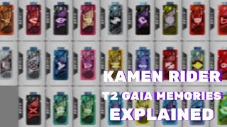 Kamen Rider W: T2 Gaia Memories EXPLAINED