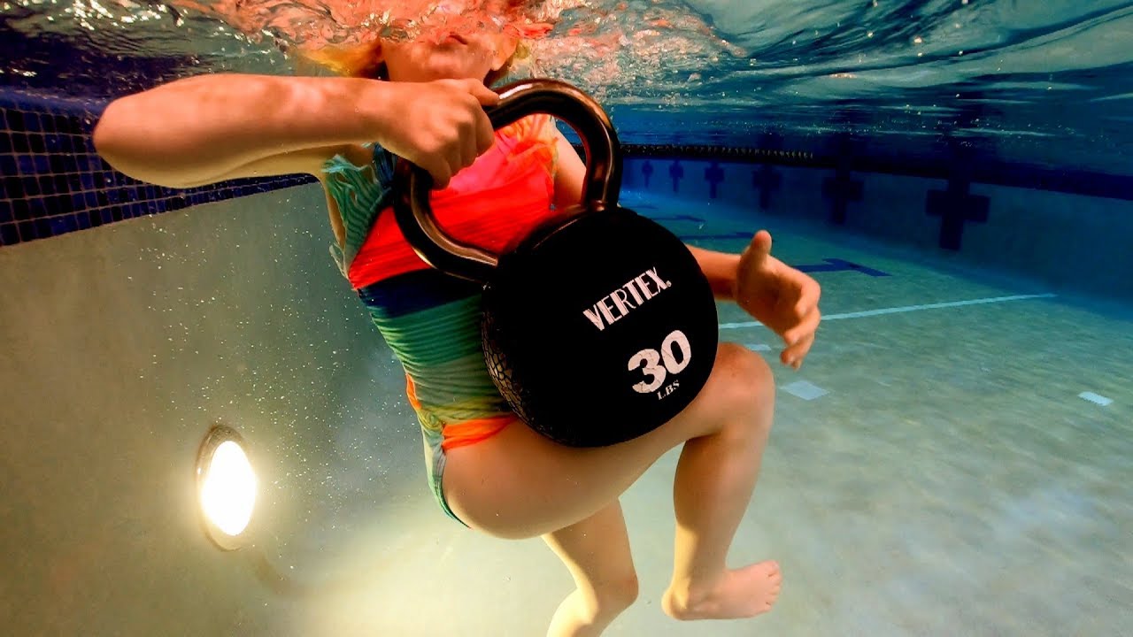 Moving the Water Weight Underwater YouTube