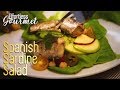 Quick and easy gourmet spanish sardines salad with mega creations