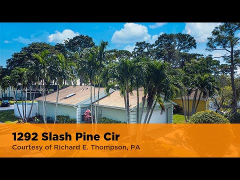 1292 Slash Pine Cir, West Palm Beach, FL home video tour