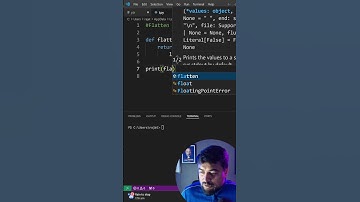 Nested List se Simple List kaise banate hai in python ? #ytshorts #shorts