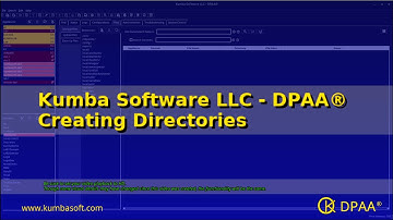 DPAA® - Creating Directories