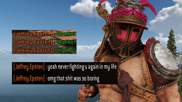 He Talking Trash To A Warlord NO WAY | For Honor