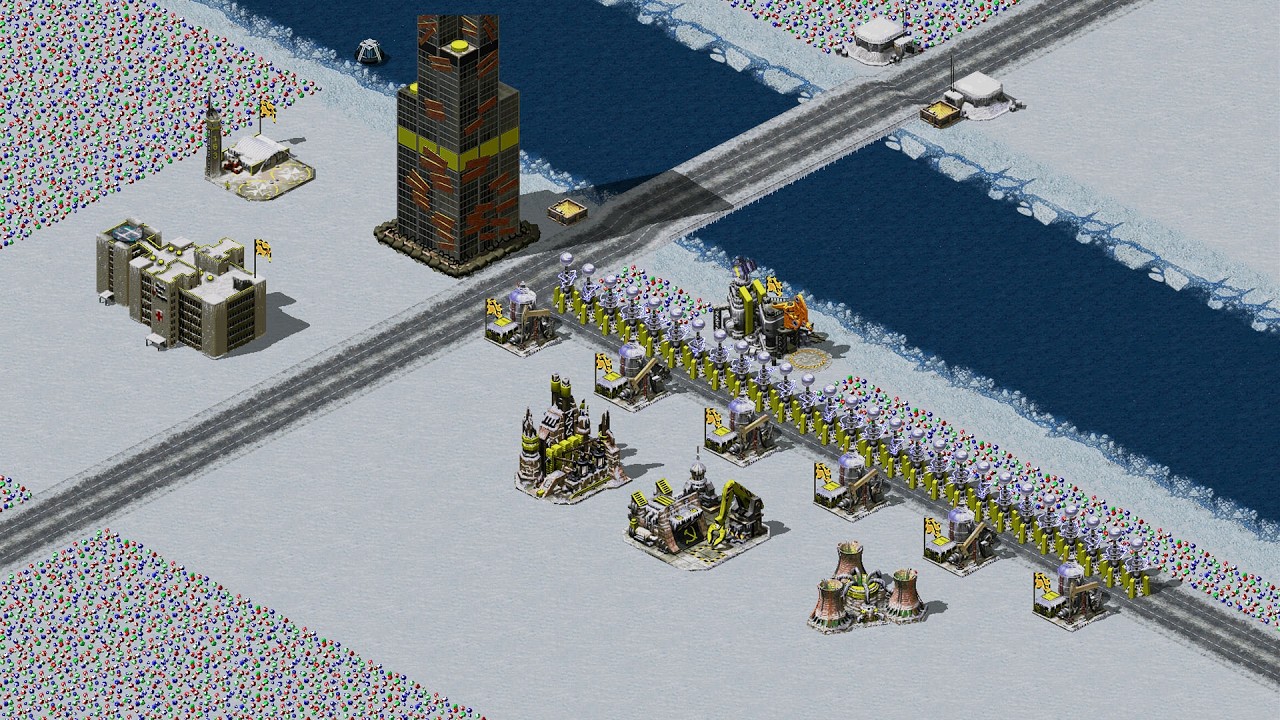 Red Alert 2 | Yuri's Revenge | 7 vs 1 | Alone Forever New Ver 2026 Map Defence on Snow Hills