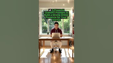 🚀 5 Powerful ChatGPT Prompts to Build a Strong Online Presence for Your Startup