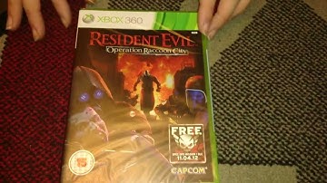 Nostalgamer Reboxes Resident Evil Operation Raccoon City On Microsoft Xbox 360 UK PAL System Version