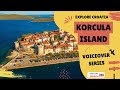 Explorez lle de korcula la mer adriatique en croatie