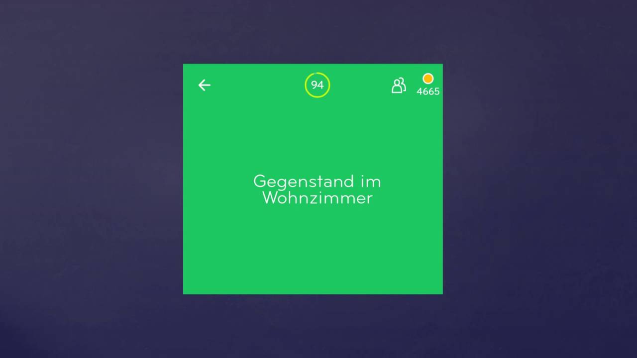 94% Lösung [Gegenstand im Wohnzimmer]