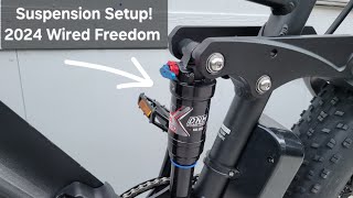 Setting Up Your Suspension  2024 Wired Freedom