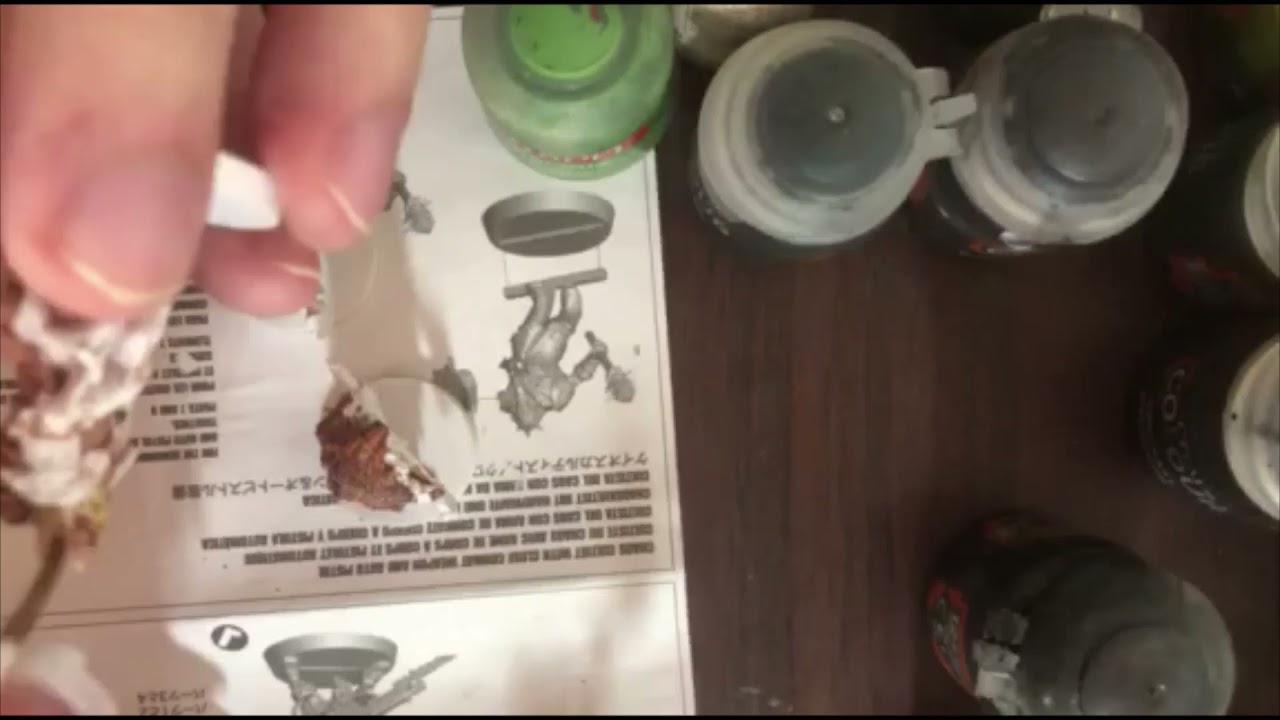 Painting blonde hair on miniatures YouTube