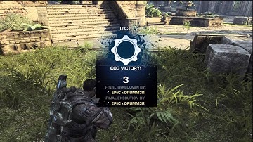 Gears Of War 3 Clan Match EPiiC x Vs xABUx 3v3 Execution On Mercy (Off Host)