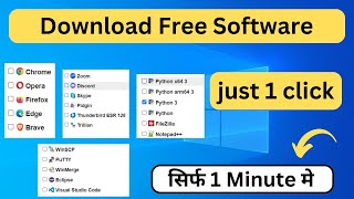 Download Free Software in just 1 click | Download and Install | Best Website to download software | screenshot 5