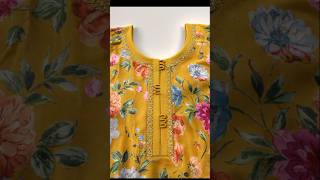 Latest Round Neck Patti Design with Fancy Loops | Easy Neck Design Cutting & Stitching #sewing