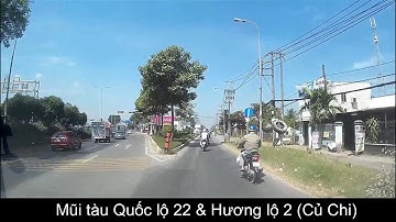 Từ Hương lộ 2 (Tân Phú Trung) đến Nguyễn Thị Rành (Nhuận Đức, Củ chi) - 16km
