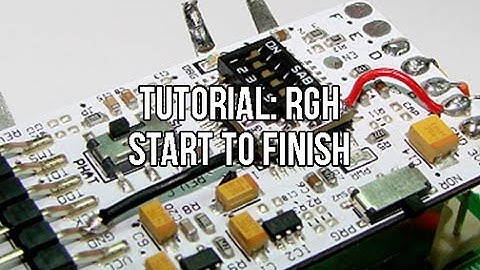 Tutorial Xbox 360 RGH Reset Glitch Hack Start To Finish Noob Friendly