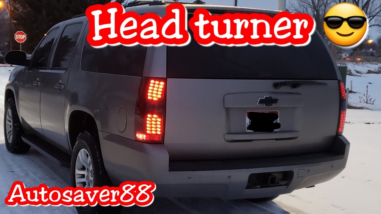 autosaver88 2007 chevy suburban tail lights YouTube