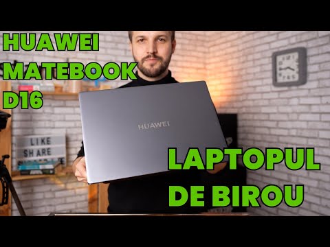 REVIEW Huawei MateBook D16 - laptop de birou și de profesioniști