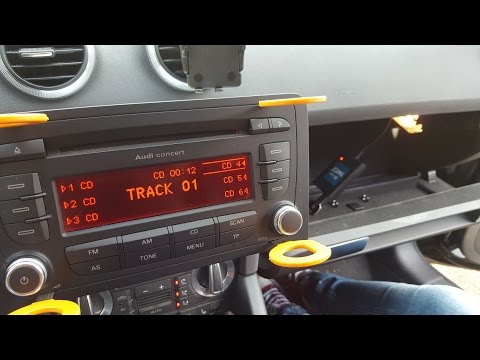 Audi A3 8P / 8PA USB + Bluetooth nachrüsten Chorus, Concert, Symphony Radio (2, 2+ ,3) RNS-E