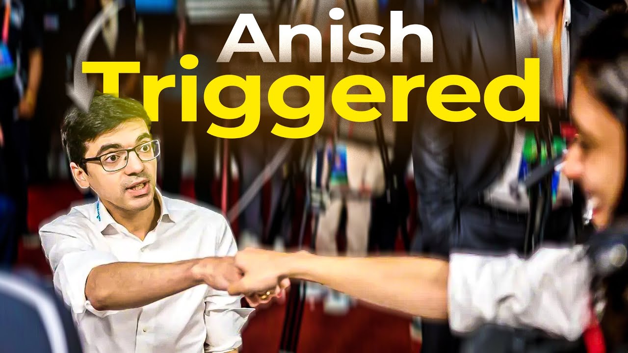 Why did Anish Giri get angry during this game? | Harikrishna vs Anish | FIDE World Blitz Teams 2025