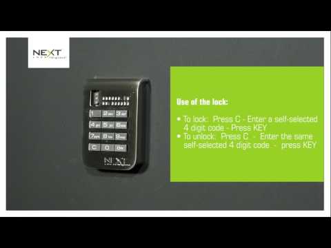 How to program a Digilock CUE lock