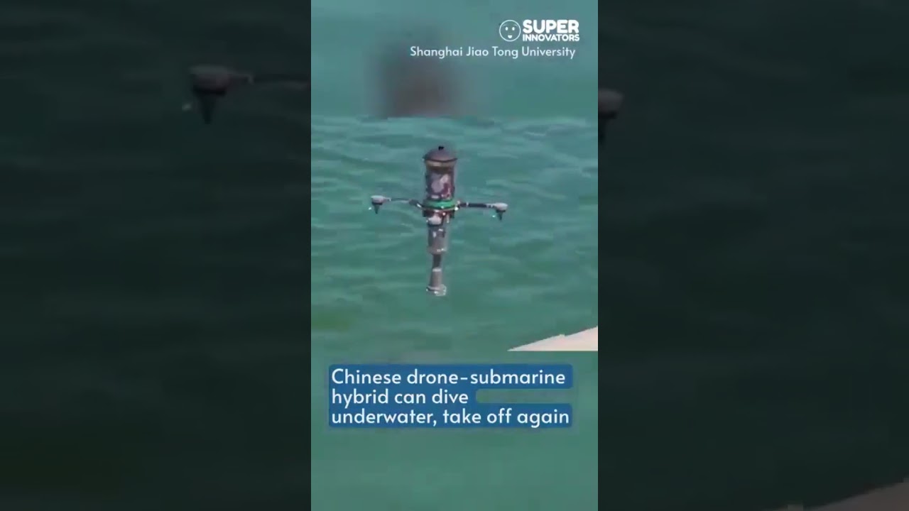 Carrier Killer: The Underwater Drone Swarm Technology or Can Swim and Fly from Submarines in China