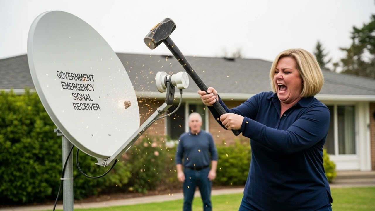 HOA—Karen Smashed My Satellite Dish, Didn’t Know It Was a Government Emergency Receiver!