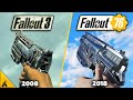 Fallout 3 vs New Vegas vs Fallout 4 vs 76 - 10mm Pistol Comparison