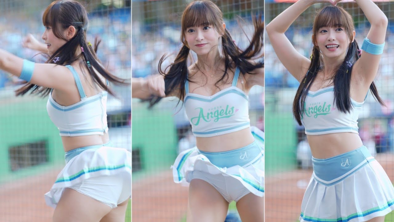 20230924 新莊棒球場 富邦 fubon angels 丹丹《纏鬥的張進德保送 全力飛舞裙之華~》