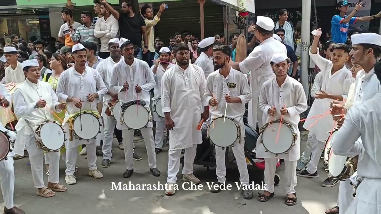 Aaradhya Dhol Tasha Pathak | Navin Pattern | Kumbharwadya Cha Maharaja |‌ Lalbaug-Parel‌  #dholtasha