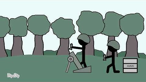 WW2 Mortar Fire (16fps Remake) (Flipaclip)