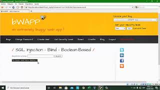BWAPP SQL INJECTION (CAPTCHA)