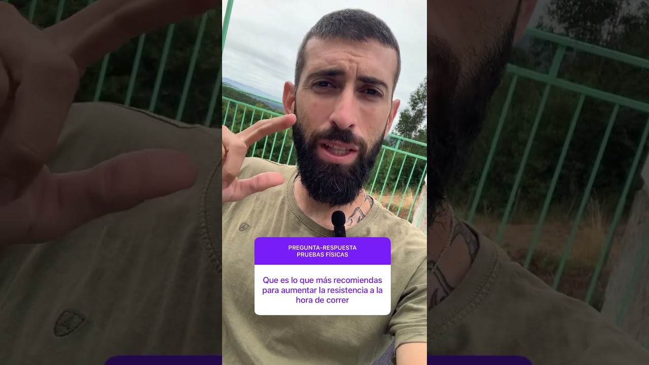 🏃🏽‍♂️Quiero mejorar mi resistencia! 