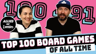 Top 100 Board Games Of All-Time 2025 (100 - 91)
