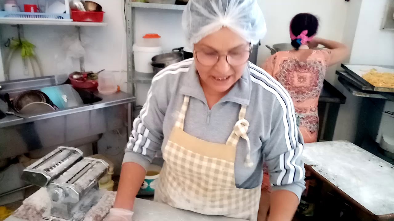 طريقة تحضير المعشعش او الرشتة partie 1