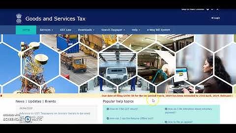 Due date of filing GSTR-3B for the tax period March, 2019 has been extended to 23rd April, 2019.