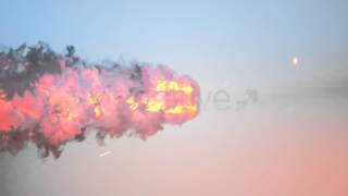 Fire Explosion Logo Opener