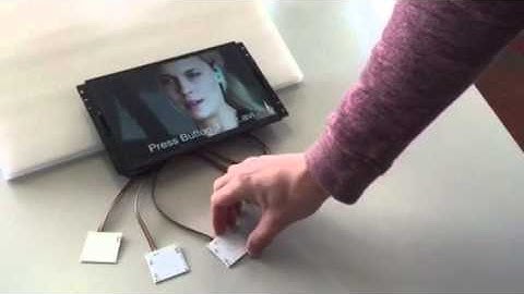 Mediascreen with External Capacitive Touch buttons