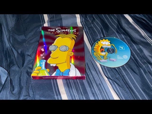 Opening to The Simpsons: The Sixteenth Season 2013 DVD (Disc 4