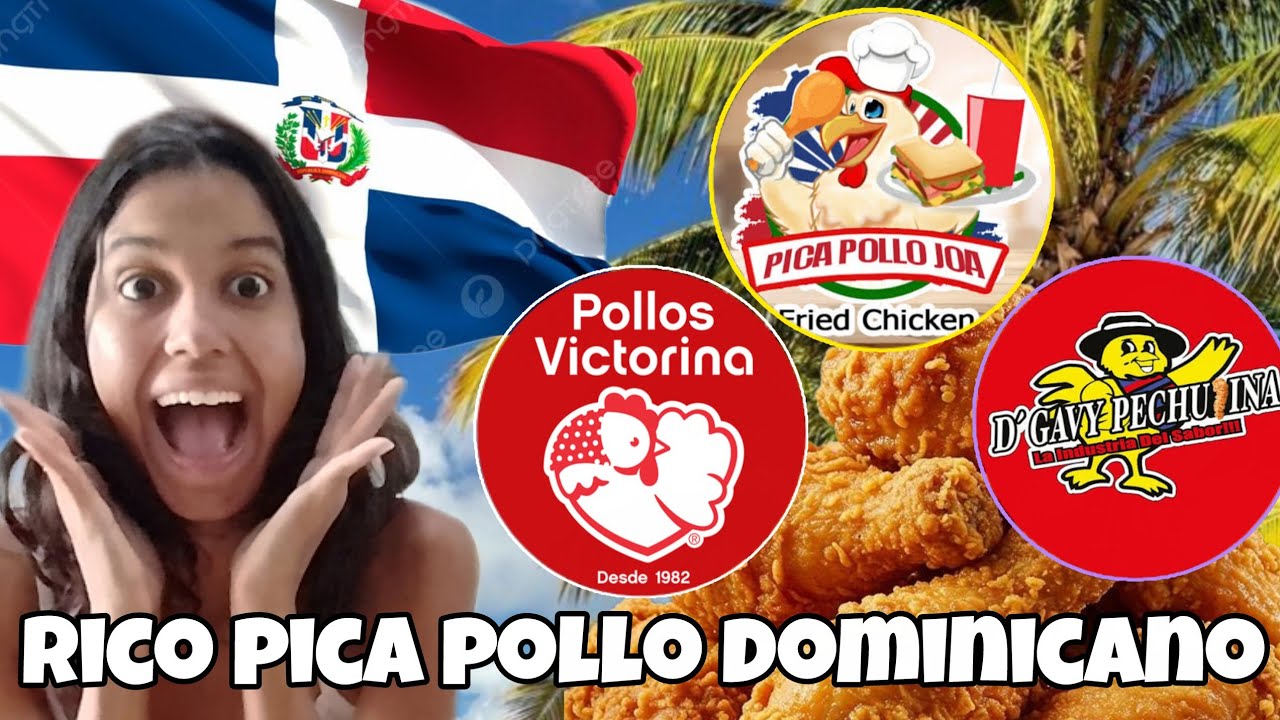 🇩🇴 El mejor PICA POLLO de toda REPÚBLICA DOMINICANA🍗🔥 Clásico y crujiente pica pollo 