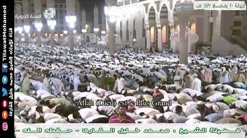 محمد خليل القارئ | الليلة الـ 20 رمضان 1437 هـ المسجد النبوي | من سور لقمان والسجدة والأحزاب | 7/17