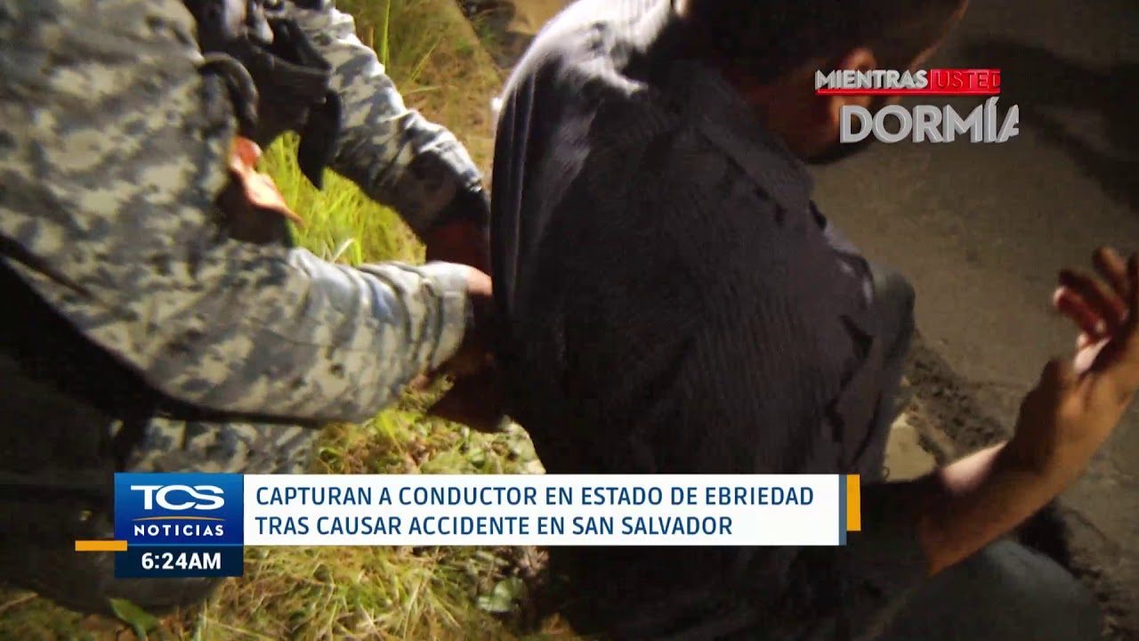 Capturan a conductor en estado de ebriedad tras causar accidente en San ...