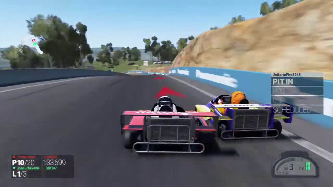 Project CARS super kart at bathurst