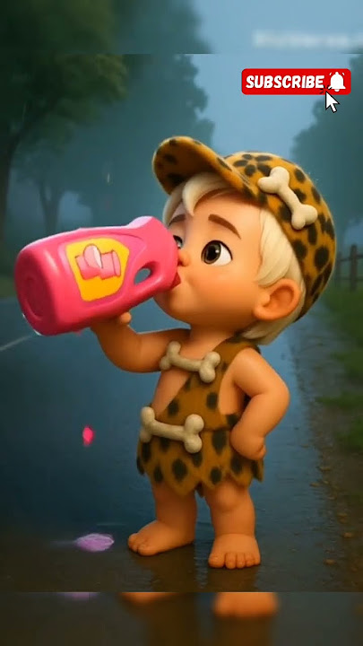 Dad, I want the drink that's on TV. #funny #animation #cartoon #cute #comedy #mrhippo