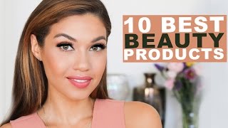 10 Best Beauty Products July 2016 | July Favorites | Eman, pressed powder, cleansing oil, facial cotton, eyeshadow, gel cream