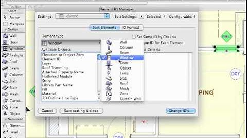 ArchiCAD Tutorial | How To Set Door & Window IDs Quickly